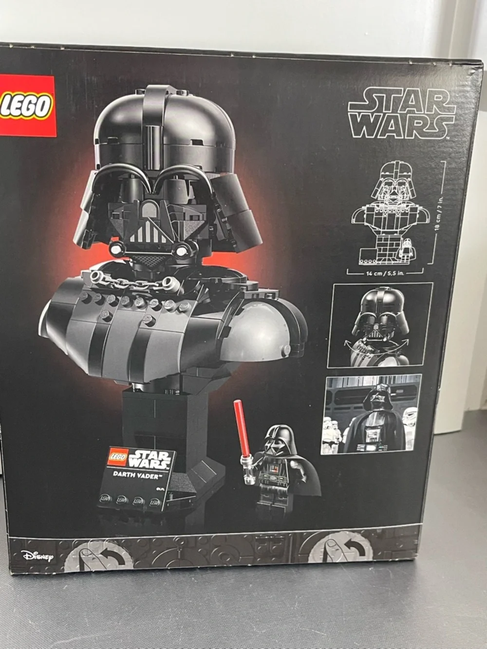 Lego Star Wars Darth Vader Bust 75439 349Pcs 18+ NIP Sealed